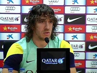 Puyol reconoce que la salida de Tito fue una noticia "durísima" para el vestuario