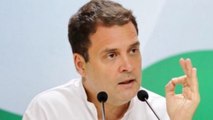 Rahul Gandhi का चुनावी वादा, सरकार बनी तो एक साल में देंगे 22 Lakh Government Jobs | वनइंडिया हिंदी