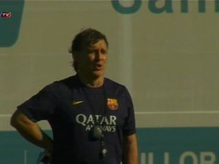 El Barça inicia sus entrenamientos con el equipo al completo