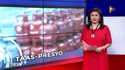Dagdag-presyo sa LPG, epektibo ngayong araw