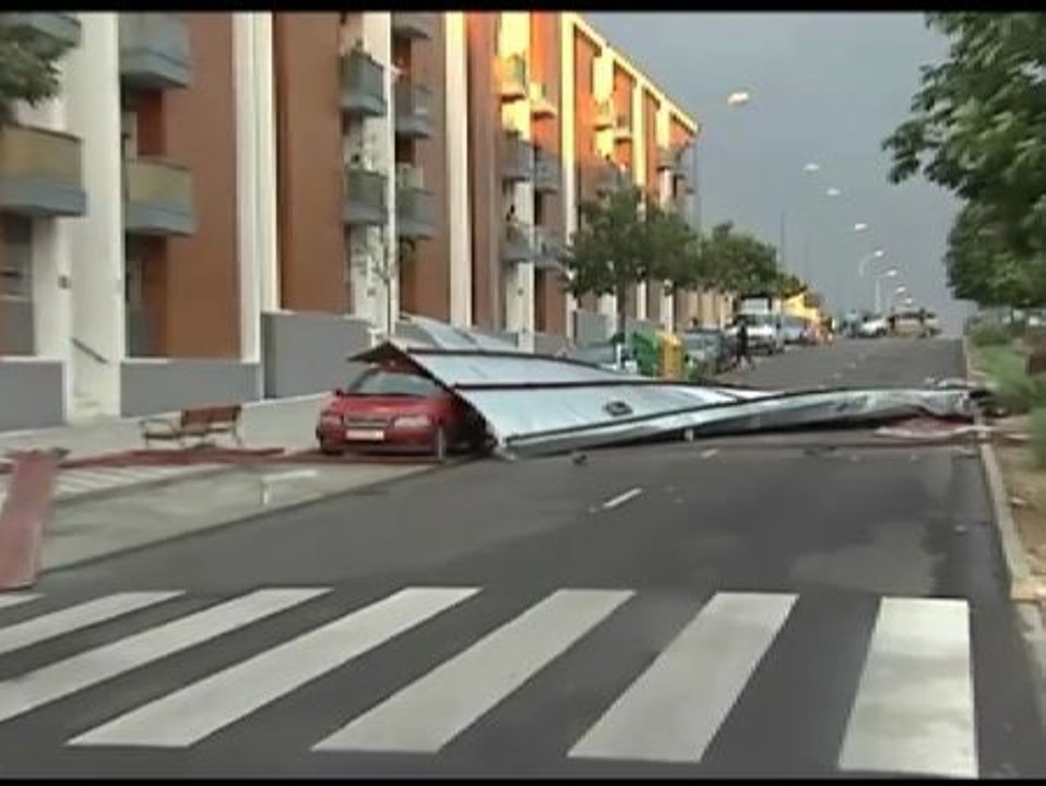 Una fuerte tormenta provoca cuantiosos daños en Cuenca