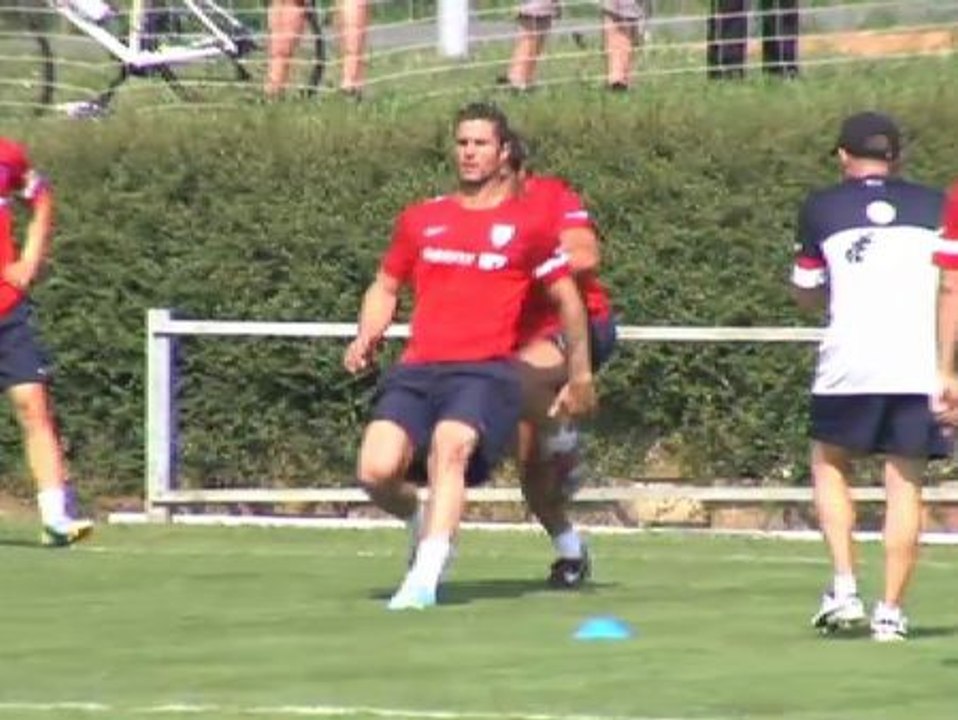 Josu Urrutia, pendiente del entrenamiento