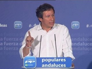 Floriano asegura que Griñán "salió corriendo por su horizonte penal"
