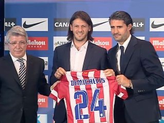El Atlético presenta a Demichelis