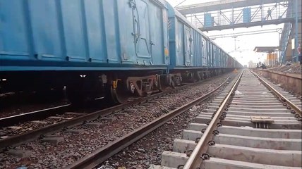 Hulk Of Indian Railway - Leading 58 Freight Cars