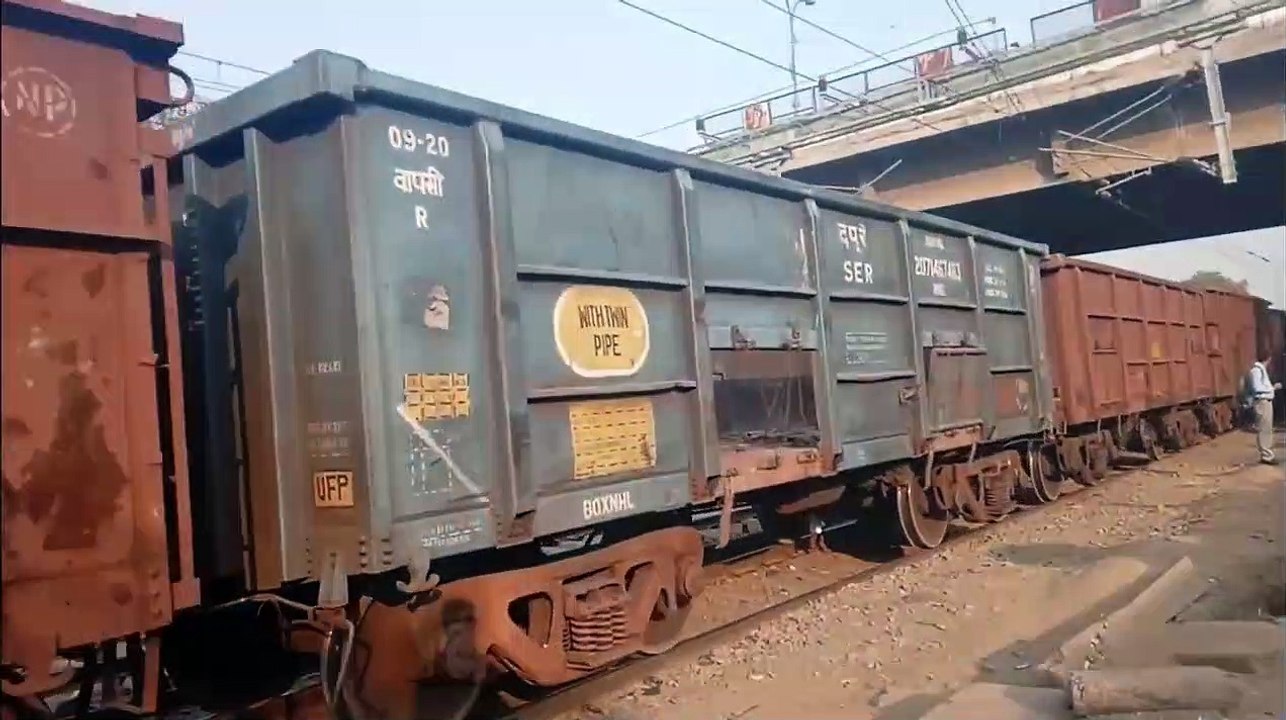 FREIGHT CARS  Train of Indian Railway