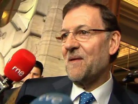 Rajoy, optimista con la candidatura de Madrid 2020