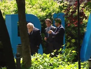 Aznar desea "buen finde" a todos y no se pronuncia sobre el asunto de Ana Mato y Gürtel