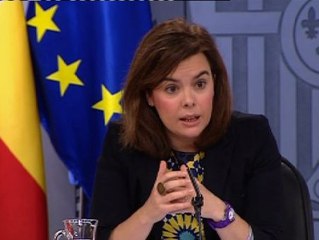 Sáenz de Santamaría: "A este Gobierno la tarea de subir impuestos no es la que le ha resultado más grata"