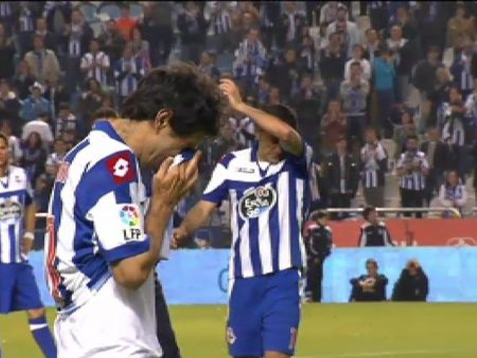 Valerón dice adiós al Deportivo de la Coruña