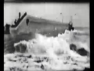 Birt Acres  & Robert W. Paul: Rough Sea at Dover (1896)