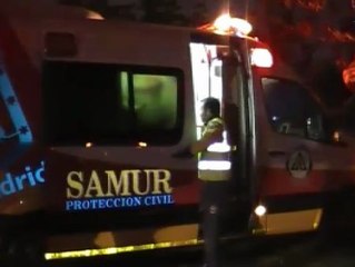 Un herido grave al ser alcanzado por un rayo en Madrid