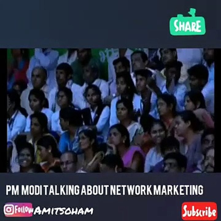 #networkmarketing #modi ||PM Narendra Modi promoting Network Marketing ||#amitsoham