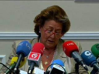 Rita Barberá: "Se está jugando con el honor de una persona a través de juicios de valor"