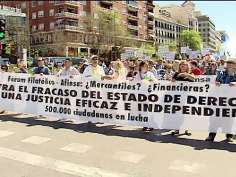 Los afectados de Fórum y Afinsa reclaman la apertura inmediata del juicio