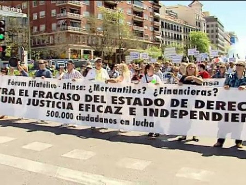 Los afectados de Fórum y Afinsa reclaman la apertura inmediata del juicio