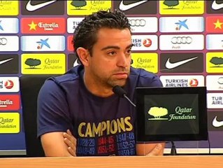 Xavi: "Soy partidario de cambiar pocas cosas"