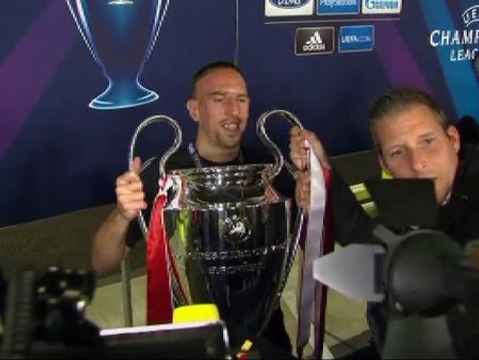 Franck Ribèry: Estoy muy, muy feliz por todo el equipo