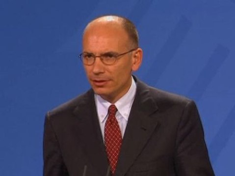 Primera visita de Letta a España