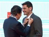 Casillas y Esperanza Aguirre reciben la medalla de Oro de la Comunidad de Madrid