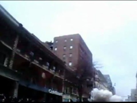 Espectaculares imágenes de la segunda de las explosiones de Boston grabadas por una corredora