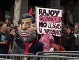 Altercados en la manifestación alternativa del Primero de Mayo en Barcelona