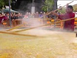 Padrón celebra hoy el día de la tortilla gigante