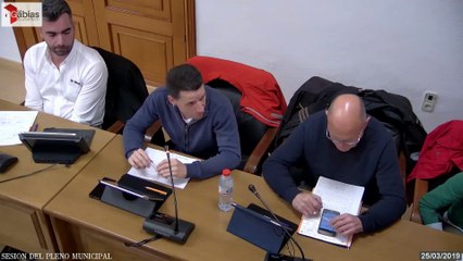 Pleno de la Corporación de fecha 25/03/2019 (1ª parte)