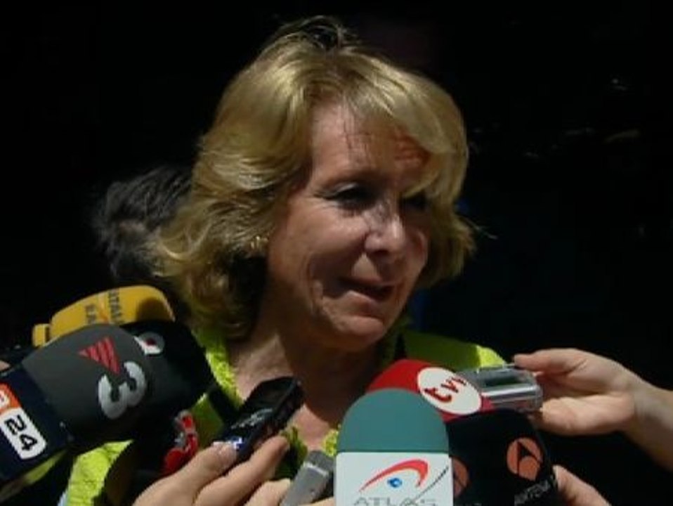 Esperanza Aguirre pide a Rajoy que baje el IRPF en el Comité Ejecutivo Nacional del PP