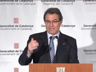 Artur Mas: "O miente El Mundo, o el Ministerio del Interior o el Gobierno español"