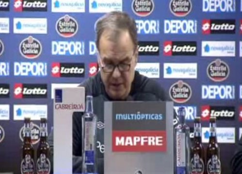 Bielsa destaca el dominio del Athletic y la falta de puntería