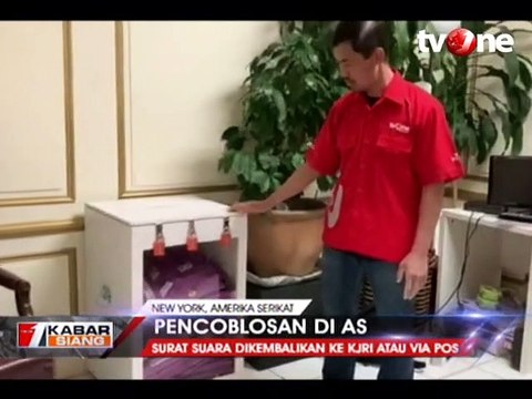 WNI di Amerika Serikat Sudah Bisa Nyoblos