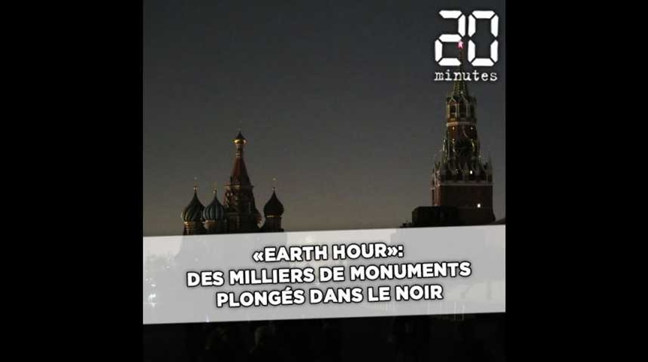 Earth Hour: Des milliers de monuments dans le monde plongés dans le noir