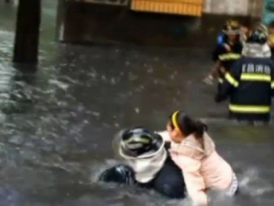 La lluvia causa importantes daños en China