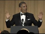 Obama, todo un showman en su quinta cena anual de corresponsales de la Casa Blanca