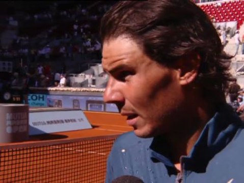 Nadal conquista la arena de Madrid