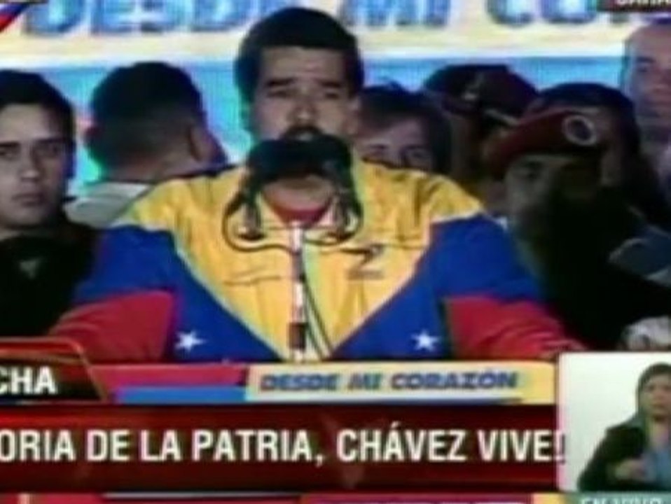 Maduro pide una auditoría del recuento de votos "para que no quede duda" de su victoria electoral