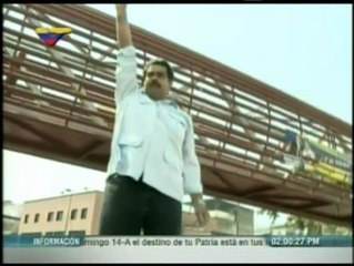 Maduro: "El país está lleno de bendiciones de paz en el día de hoy"