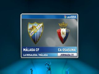 MÁLAGA 1 - OSASUNA 0