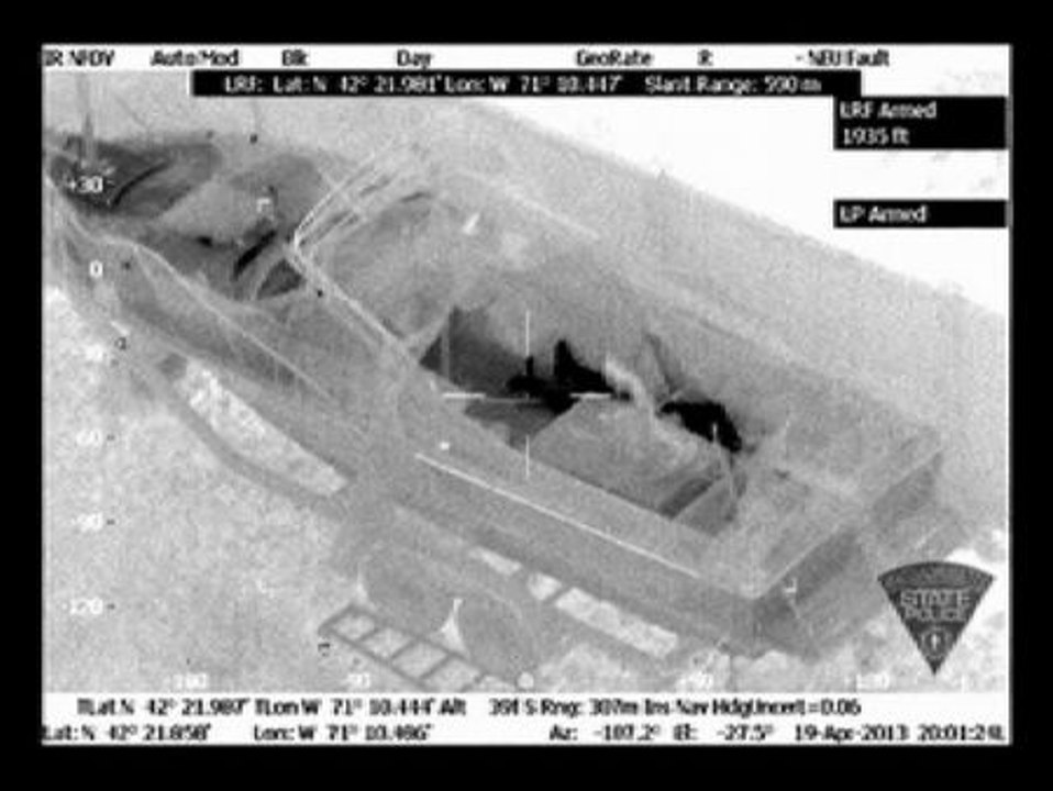 Cámaras térmicas para encontrar al sospechoso fugado