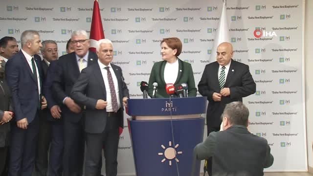 İyi Parti Genel Başkanı Akşener: Millet İttifakı, Milletin Duygularına Tercüman Olarak, Başarılı...