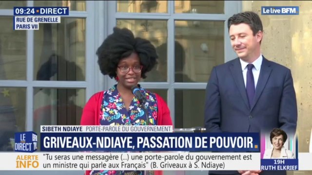 Sibeth Ndiaye: Je veux d'abord que ce ministère soit celui de l'écoute