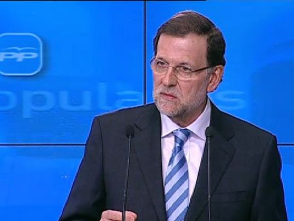 Rajoy: "En 2014 la economía empezará a crecer con claridad"