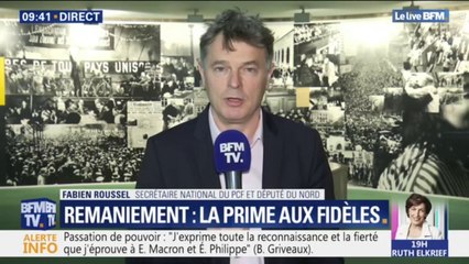 "J'ai cru à un poisson d'avril." Fabien Roussel (PCF) réagit au remaniement du gouvernement