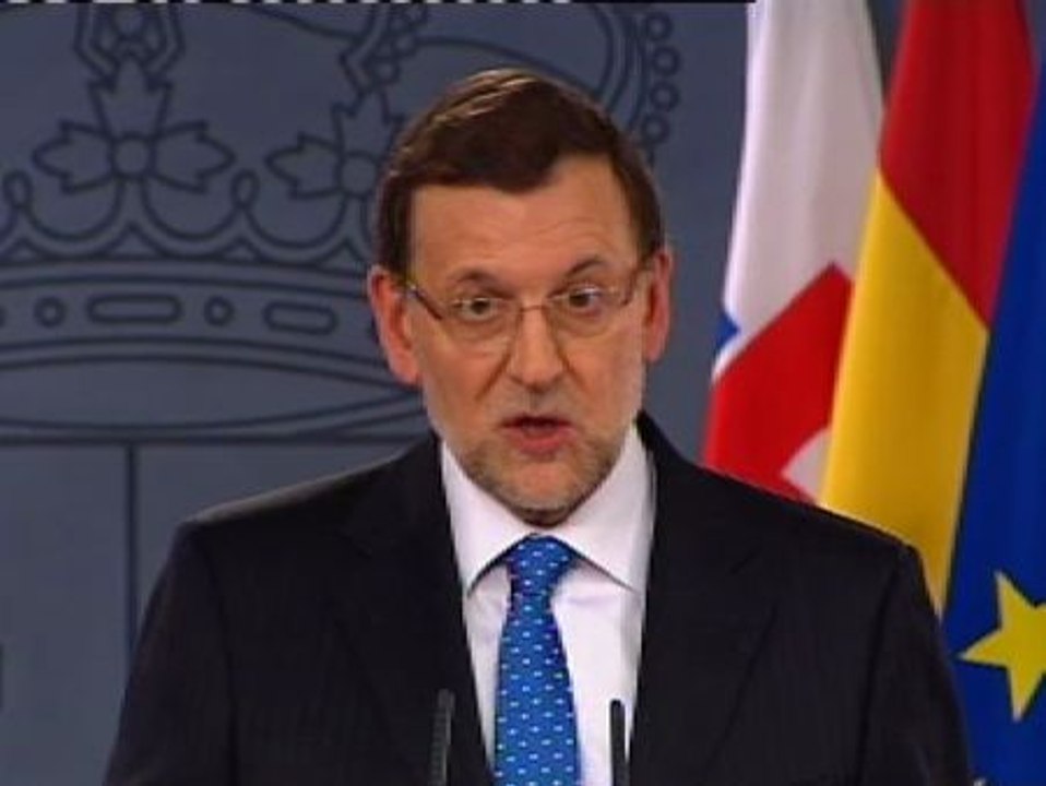 Rajoy:"No habrá recortes como los de 2012, pero es probable que en algunas partidas presupuestarias haya que hacerlo"