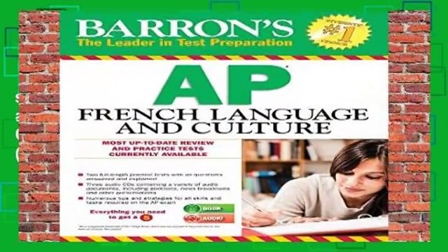 Full E-book Barron s AP French Language and Culture with MP3 CD (Barron s AP French (W/CD))
