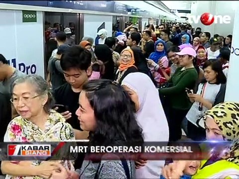 Hore! Tarif MRT Diskon 50 Persen Selama April 2019