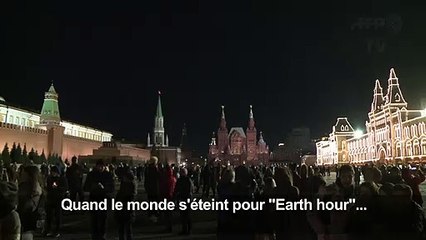 Quand le monde s'eteint pour "earth hour"...