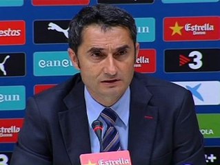 Valverde: "El empate nos sabe a derrota"