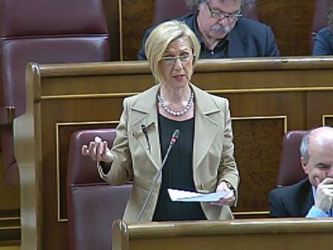 Rosa Díez: Es de interés general saber qué habló con Urkullu y Mas